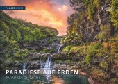 Paradiese auf Erden 2025 - Bildkalender 70x50 cm - Natur & Landschaft - hochwertiger Wandkalender XXL im Querformat - Po