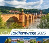 Deutschlands schönste Radfernwege Kalender 2025
