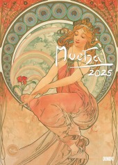 DUMONT - Mucha 2025 Kunst-Kalender, 50x70cm, Posterkalender mit Illustrationen von Alfons Mucha, internationales Kalenda