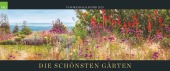 GEO - Panorama: Die schönsten Gärten 2025 Wandkalender - atemberaubenden Gartenlandschaften, extra breit 120x50 cm, mit