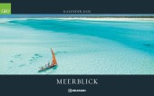 GEO - Meerblick Wandkalender 2025, 58x36cm, Posterkalender mit faszinierenen Bildern, zwölf Panorama-Bilder mit außergew
