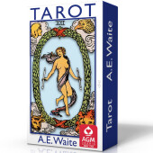 Tarot of A.E. Waite (Blue Edition, Standard, Spanish), m. 1 Buch, m. 78 Beilage