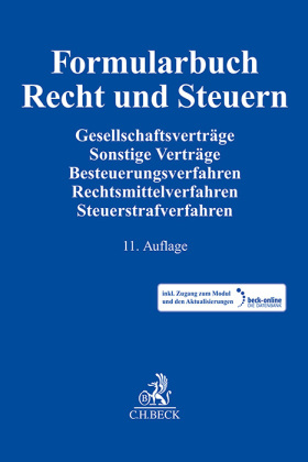 Formularbuch Recht und Steuern, m. 1 Buch, m. 1 Online-Zugang