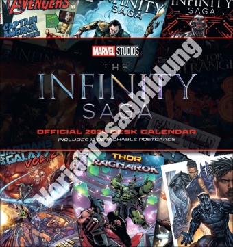 Marvel Postkartenkalender 2025