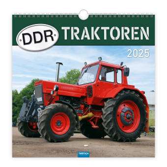 Trötsch Technikkalender DDR-Traktoren 2025