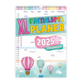 Trötsch Großbildkalender XL Familenplaner 2025 mit 6 Spalten
