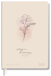 Häfft-Timer 24/25 A5 - Jugendkalender - Dainty Flower