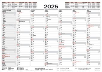 Tafelkalender A5 "Stabil" 2025
