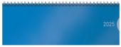 Tischquerkalender Classic Colourlux blau 2025