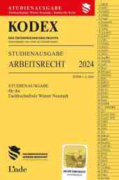 KODEX Studienausgabe Arbeitsrecht FH Wr. Neustadt 2024