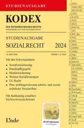 KODEX Studienausgabe Sozialrecht 2024