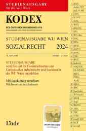 KODEX Studienausgabe Sozialrecht WU 2024