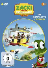 Zacki und die Zoobande - Die komplette erste Staffel, 4 DVD