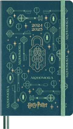 Moleskine Harry Potter Alohomora 18 Monate Wochen Notizkalender 2024/2025, L/A5