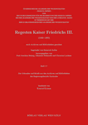 Die Urkunden und Briefe aus den Archiven und Bibliotheken des Regierungsbezirks Karlsruhe