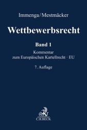 Wettbewerbsrecht Band 1: EU. Kommentar zum Europäischen Kartellrecht