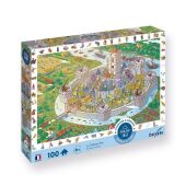 Calypto Schloss Château Fort 100 XL Teile Puzzle