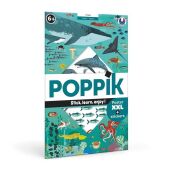 POPPIK Sticker Lernposter Ozean