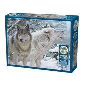 Cobble Hill Wölfe im Schnee 500 Teile