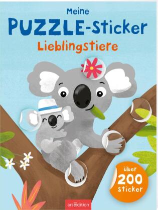 Meine Puzzle-Sticker - Lieblingstiere