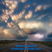 Meteorologischer Postkarten-Kalender 2025
