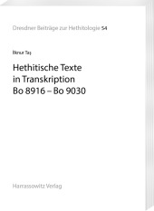 Hethitische Texte in Transkription Bo 8916-Bo 9030