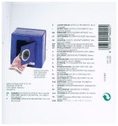 Spardose Metalltresor mit Kombinationsschloss (blau)