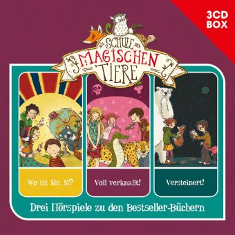 Schule der magischen Tiere - 3-CD Hörspielbox, 3 Audio-CD