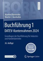 Buchführung 1 DATEV-Kontenrahmen 2024, m. 1 Buch, m. 1 E-Book