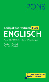 PONS Kompaktwörterbuch Englisch, m. Buch, m. Online-Zugang