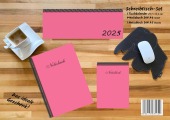 Schreibtisch-Set 2025, m. 1 Kalender, m. 1 Beilage, m. 1 Beilage, 3 Teile