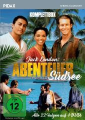 Jack London: Abenteuer Südsee - Komplettbox (Tales of the South Seas), 4 DVDs