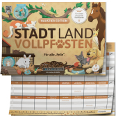 Denkriesen - Stadt Land Vollpfosten® Haustier Edition - "Für alle Felle." (Kinderspiel)
