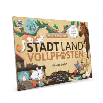 Denkriesen - Stadt Land Vollpfosten® Haustier Edition - "Für alle Felle." (Kinderspiel)