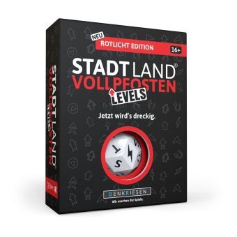Denkriesen - Stadt Land Vollpfosten® Levels - Rotlicht Edition - "Jetzt wird's dreckig." (Spiel)