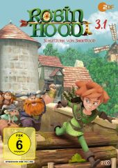 Robin Hood - Schlitzohr von Sherwood, 2 DVDs