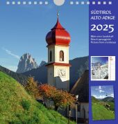 Südtirol 2025, Postkartenkalender Hochformat