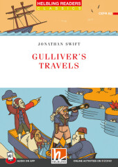 Helbling Readers Red Series, Level 3 / Gulliver's Travels + app + ezone, 2 Teile