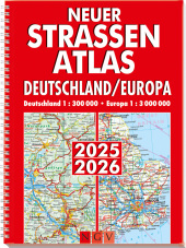 Neuer Straßenatlas Deutschland/Europa 2025/2026