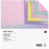 Origami Duo Color, Blurry Gradient FSC MIX, 15 x 15 cm, 100 Blatt