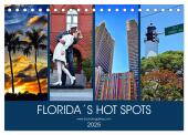 Florida Spots II (Tischkalender 2025 DIN A5 quer), CALVENDO Monatskalender