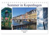 Sommer in Kopenhagen (Tischkalender 2025 DIN A5 quer), CALVENDO Monatskalender