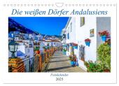 Die weißen Dörfer Andalusiens (Wandkalender 2025 DIN A4 quer), CALVENDO Monatskalender