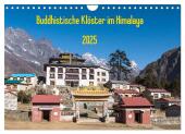 Buddhistische Klöster im Himalaya (Wandkalender 2025 DIN A4 quer), CALVENDO Monatskalender
