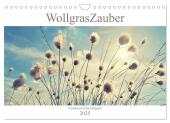 Wollgraszauber (Wandkalender 2025 DIN A4 quer), CALVENDO Monatskalender