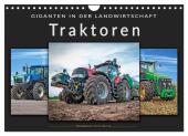 Traktoren - Giganten in der Landwirtschaft (Wandkalender 2025 DIN A4 quer), CALVENDO Monatskalender