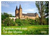 Zwickau und das Tal der Mulde (Tischkalender 2025 DIN A5 quer), CALVENDO Monatskalender