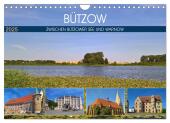 Bützow - Zwischen Bützower See und Warnow (Wandkalender 2025 DIN A4 quer), CALVENDO Monatskalender