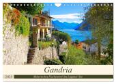 Gandria - Malerisches Fischerdorf am Luganer See (Wandkalender 2025 DIN A4 quer), CALVENDO Monatskalender