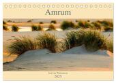 Amrum Insel am Wattenmeer (Tischkalender 2025 DIN A5 quer), CALVENDO Monatskalender